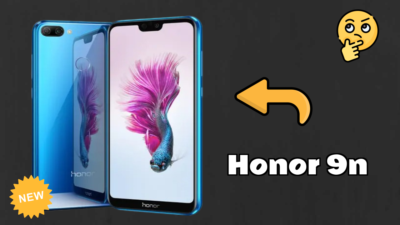 Honor 9N Display Technology: 5.84 Inches (14.83 Cm) Screen