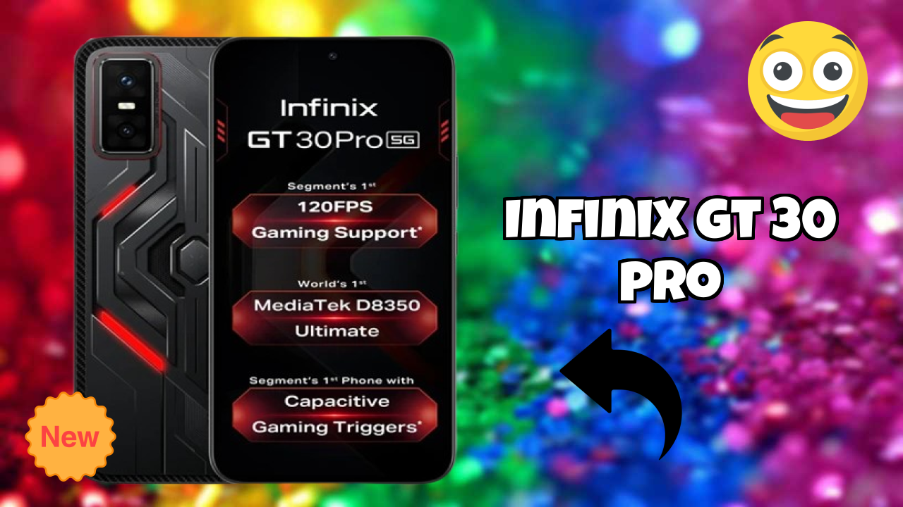 Infinix GT 30 Pro at ₹24,115 - Complete Specifications