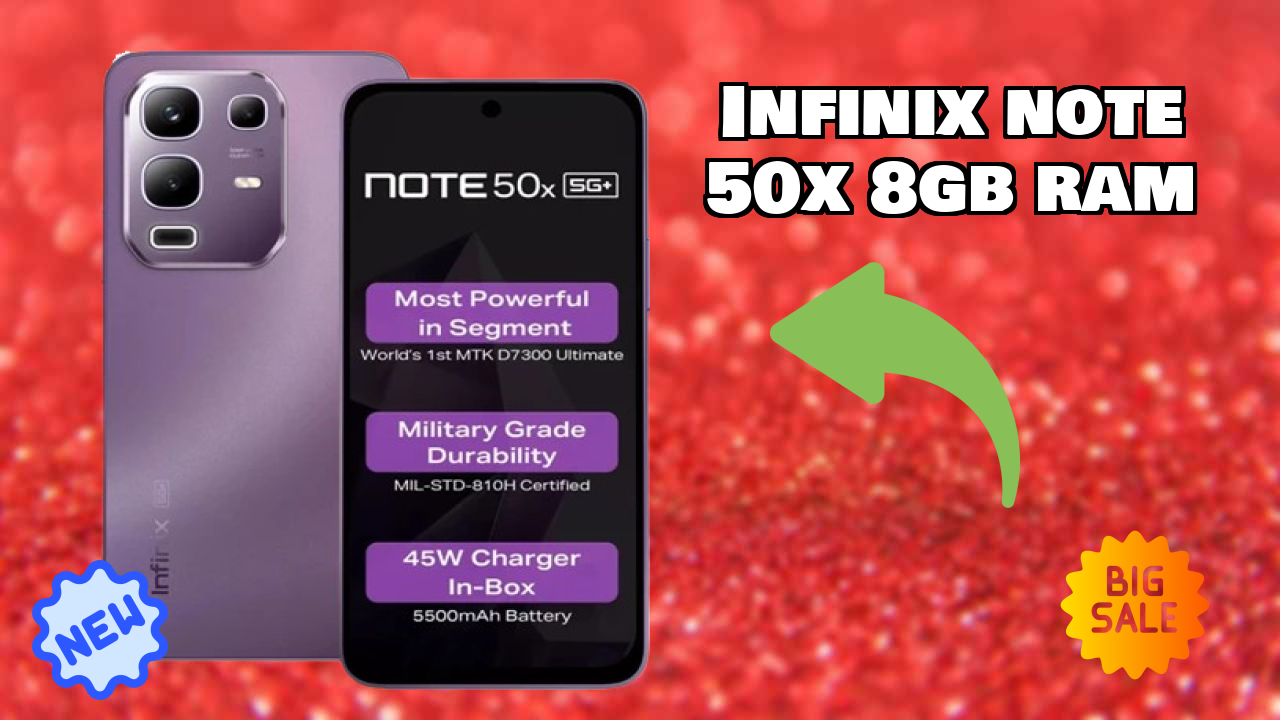 Infinix Note 50X 8GB RAM Display Quality: IPS LCD Explained