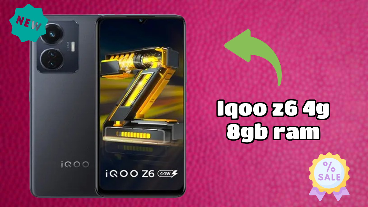 IQOO Z6 4G 8GB RAM Performance: 8 GB RAM Gaming Tested