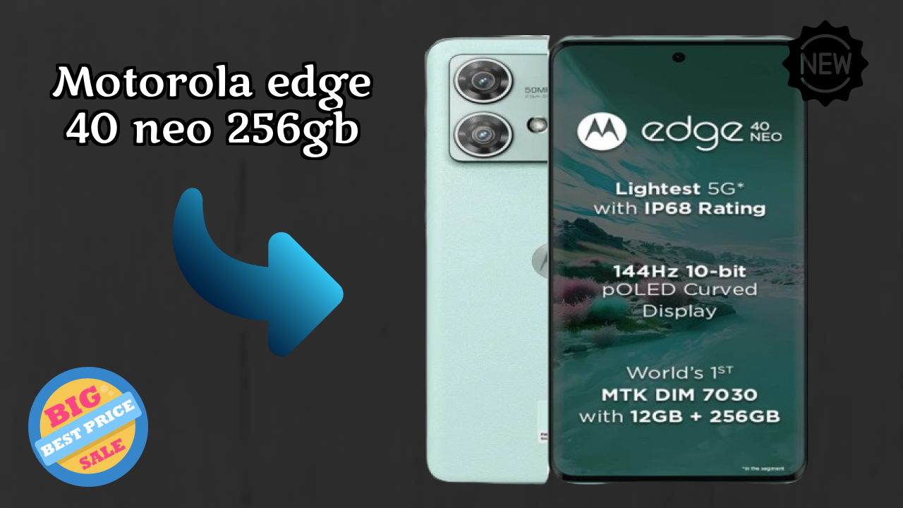 Motorola Edge 40 Neo 256GB at ₹24,999 - Best Features Listed