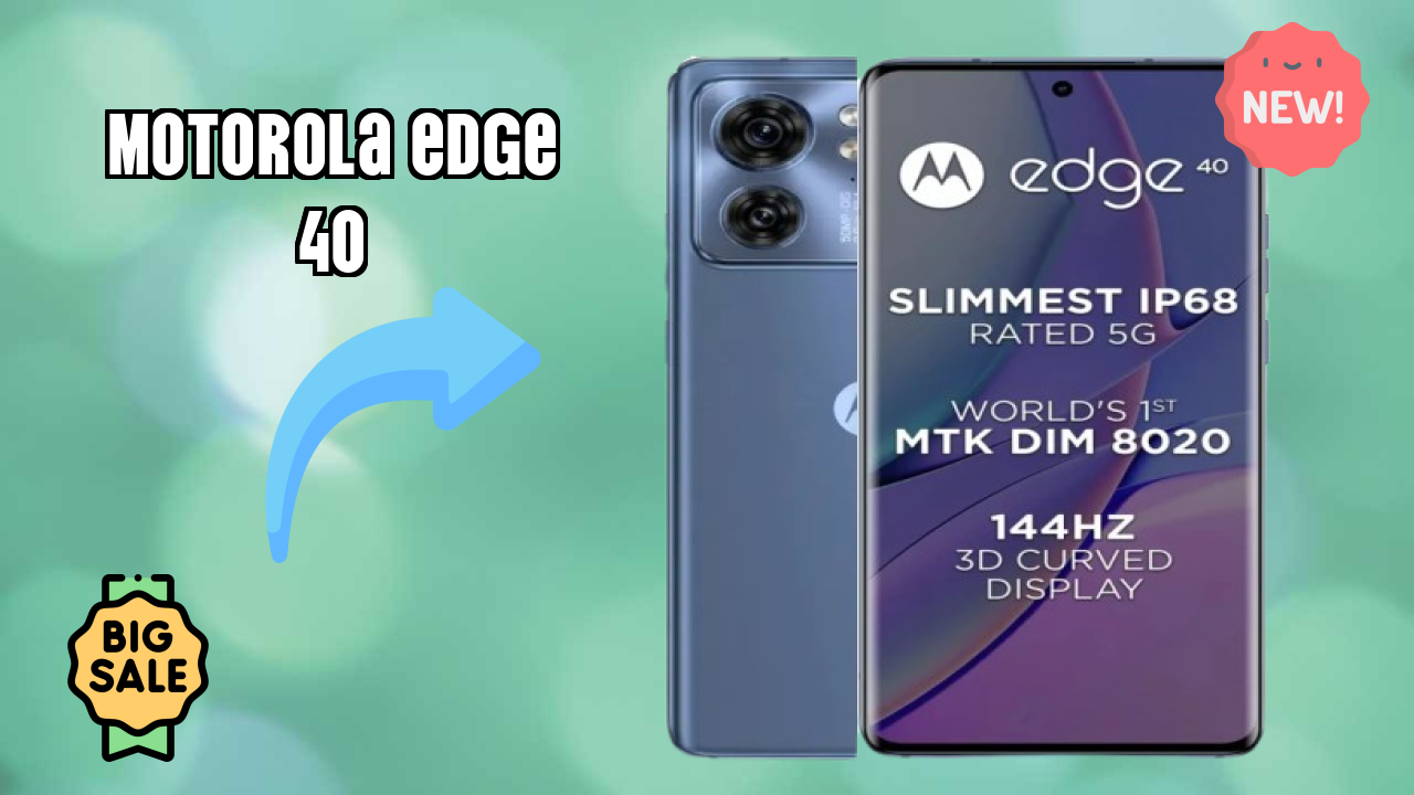 Motorola Edge 40 at ₹27,990 - Best Features Highlighted