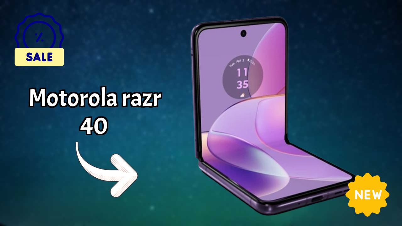 Motorola Razr 40 Display Size: 6.9 Inches (17.53 Cm) Screen Quality