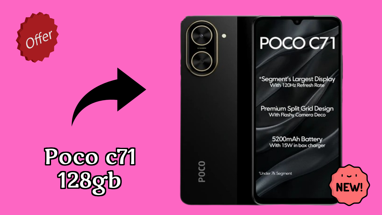 POCO C71 128GB Camera Quality: 32 MP Rear Camera Samples