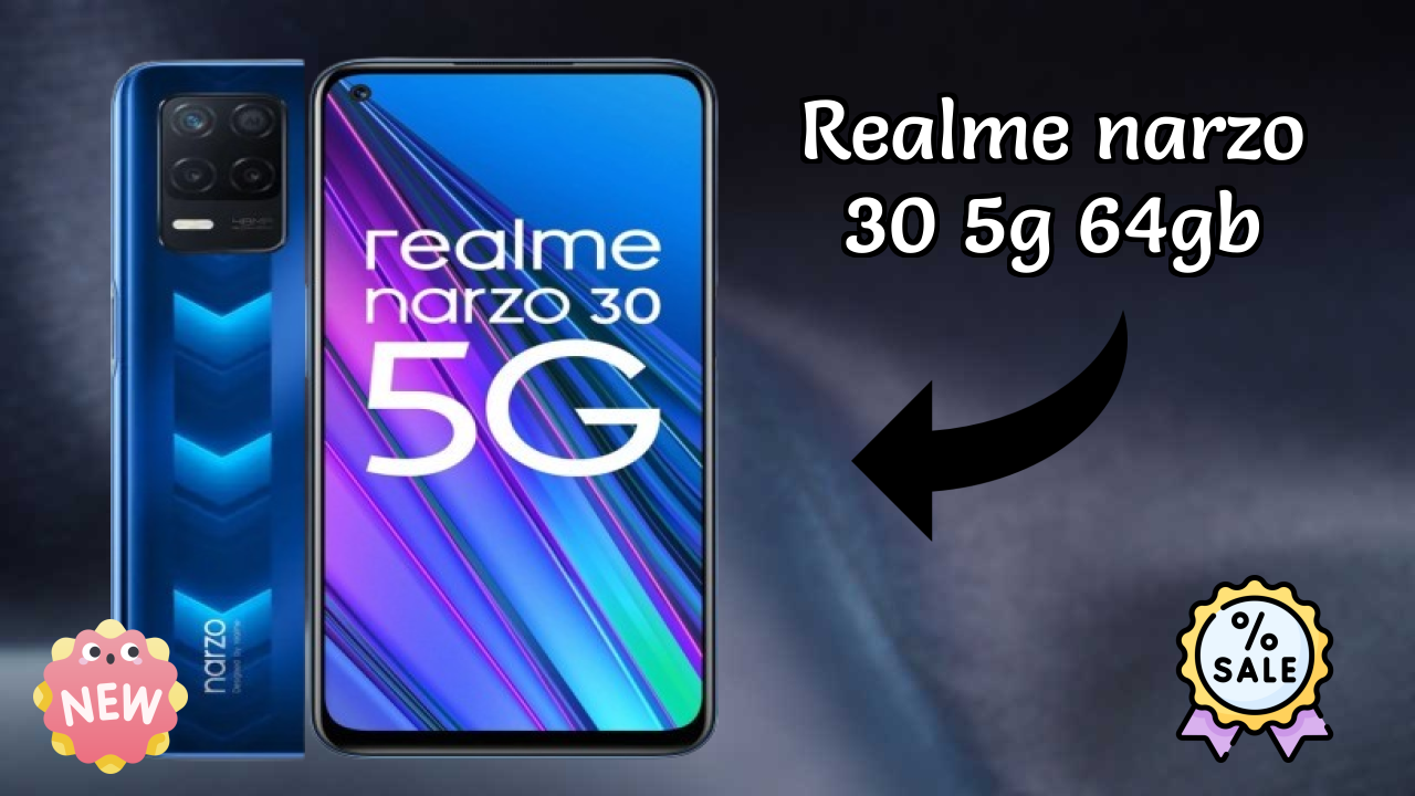 Realme Narzo 30 5G 64GB Display Analysis: 6.5 Inches (16.51 Cm) Quality