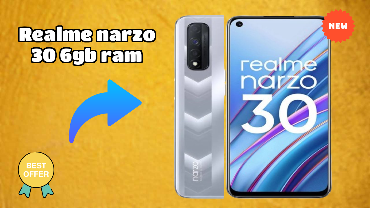 Realme Realme Narzo 30 6GB RAM - Best Camera Phone Under ₹11,999