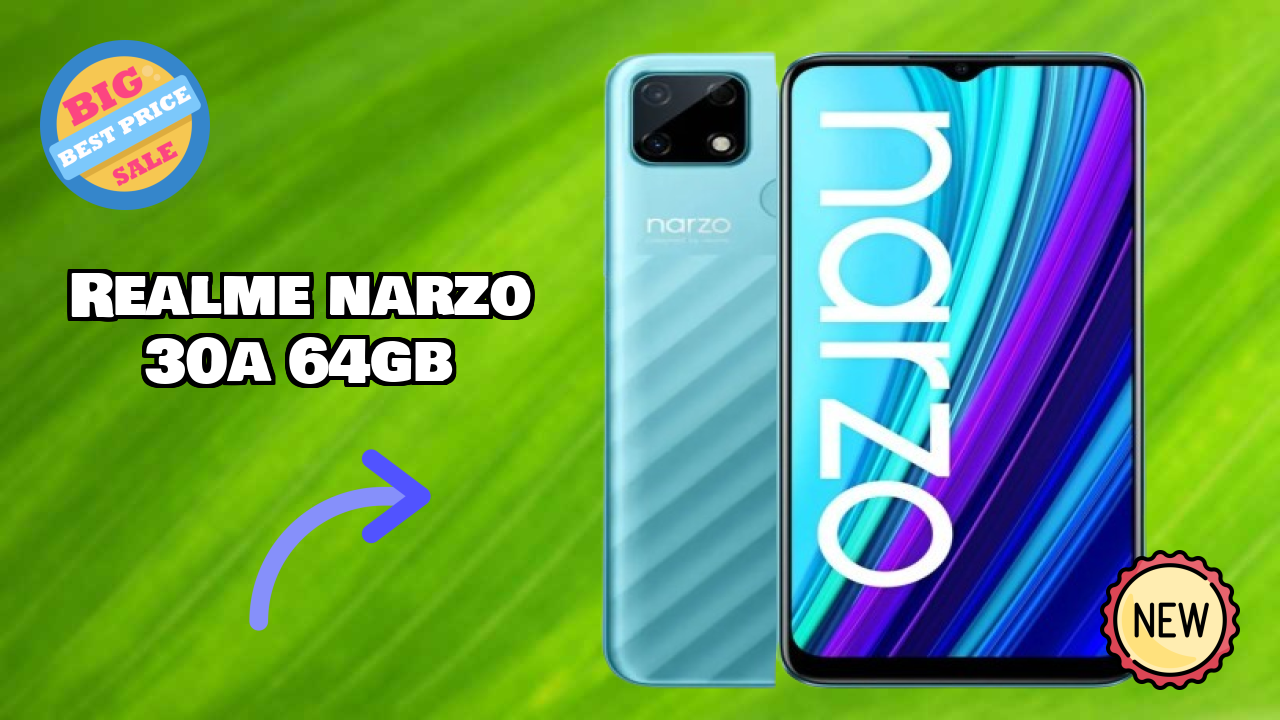Realme Narzo 30A 64GB Display Size: 6.5 Inches (16.51 Cm) Screen Review