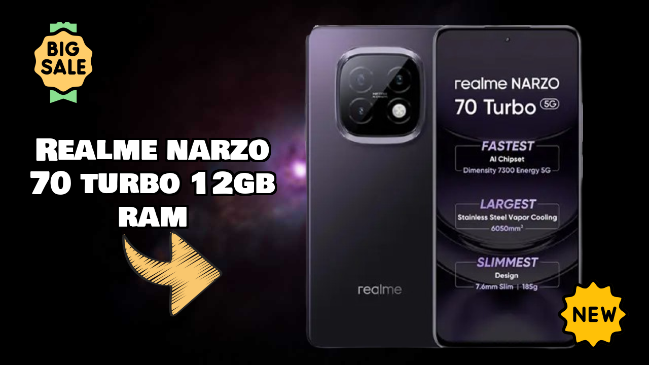Realme Narzo 70 Turbo 12GB RAM Processor Review: MediaTek Dimensity 7300 Energy Performance