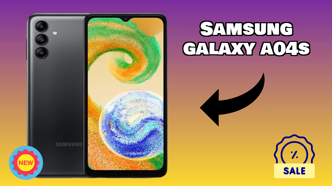 Samsung Galaxy A04s 2026: Camera 50 MP + 2 MP + 2 MP Rear Camera And LongLife Bettry