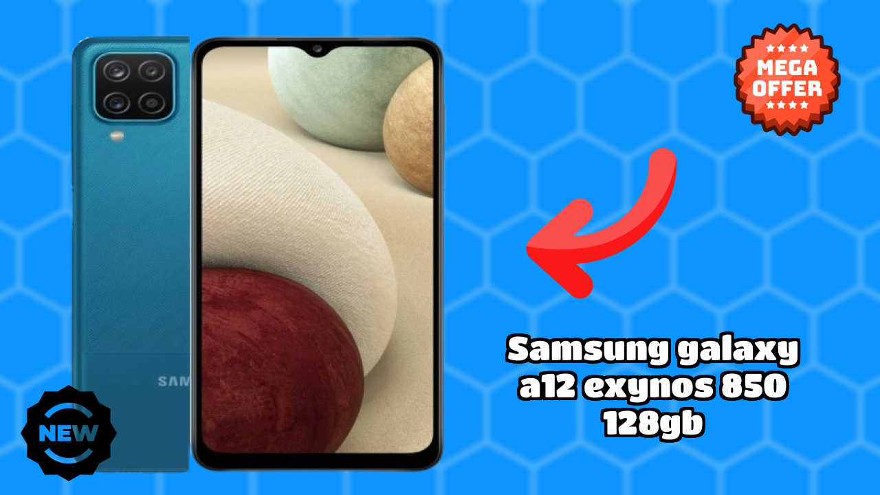 Samsung Galaxy A12 Exynos 850 128GB Display Review: 6.5 Inches (16.51 Cm) Screen Test