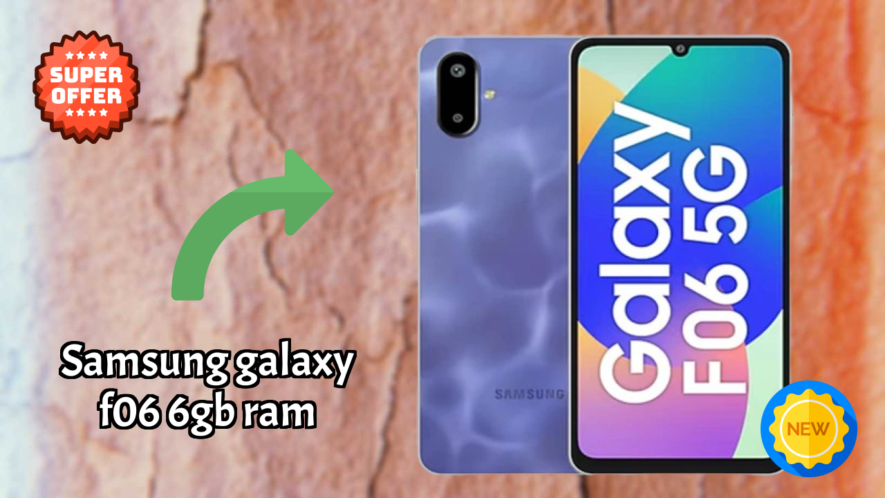 Samsung Galaxy F06 6GB RAM Battery Life: 5000 MAh Charging Time