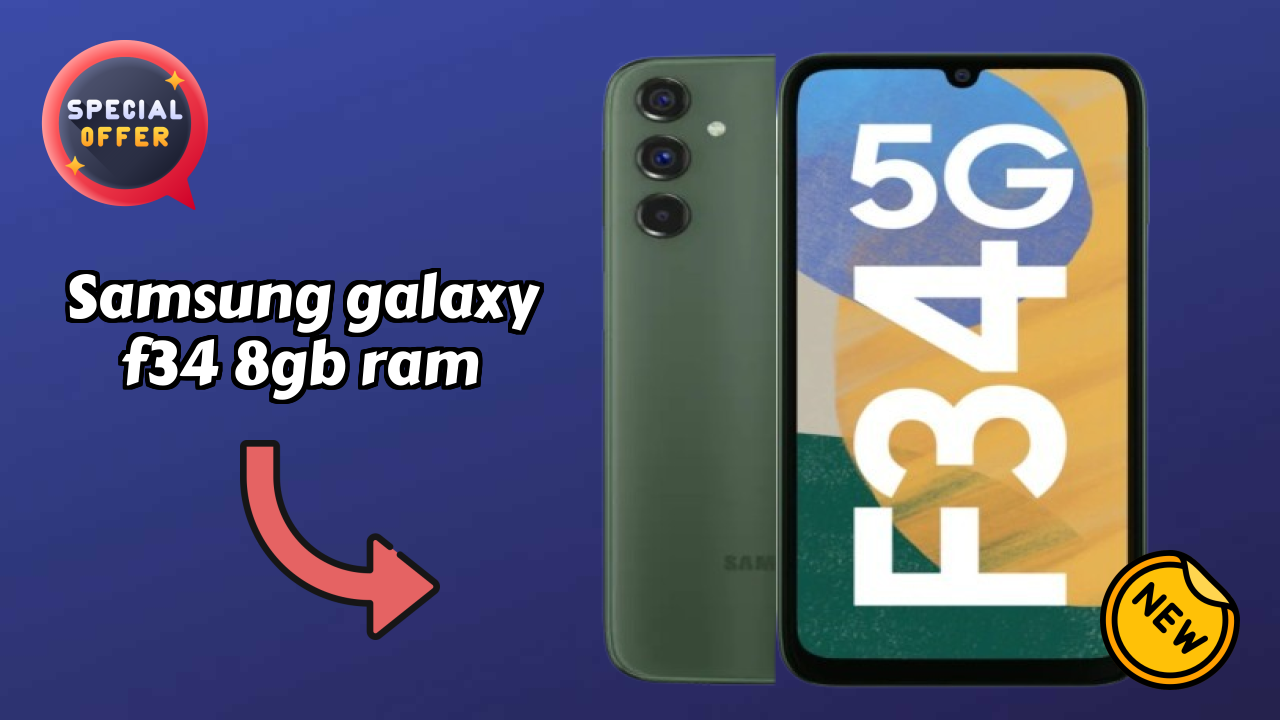 Samsung Galaxy F34 8GB RAM Camera Quality: 50 MP + 8 MP + 2 MP Rear Camera Samples Review