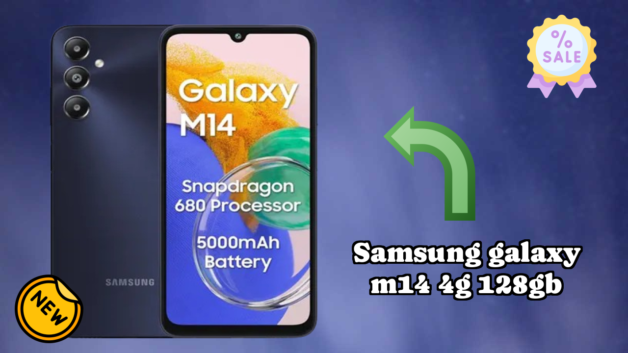Samsung Galaxy M14 4G 128GB at ₹11,999 - Best Features & Specifications