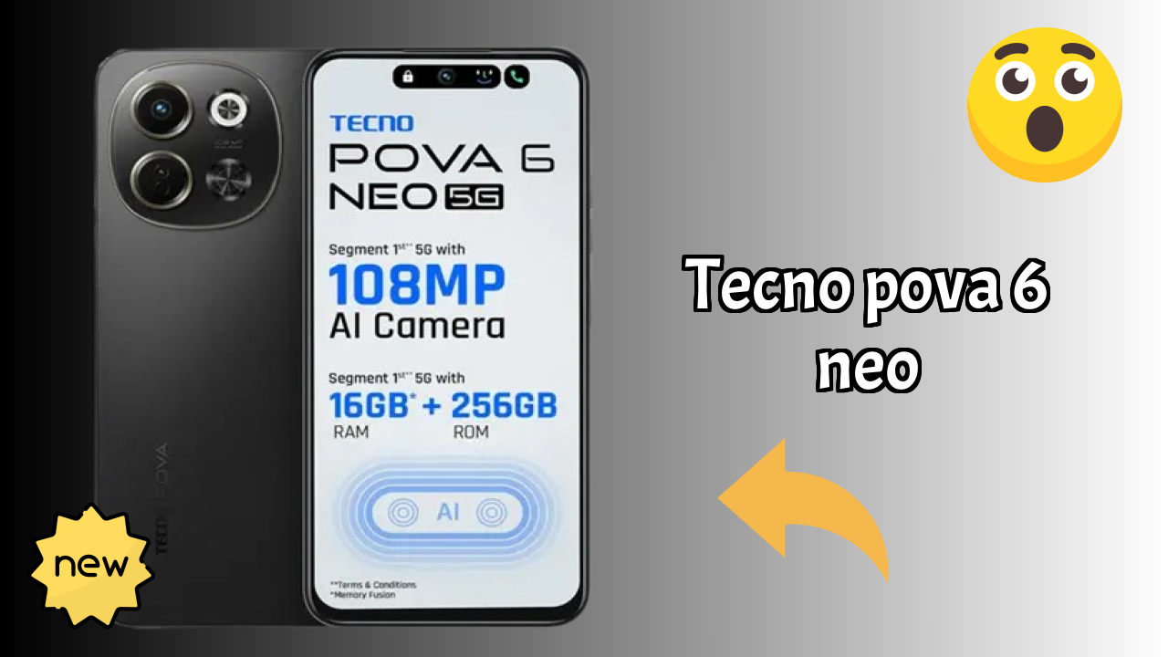 Tecno Pova 6 Neo at ₹11,999 - Best Features Highlighted