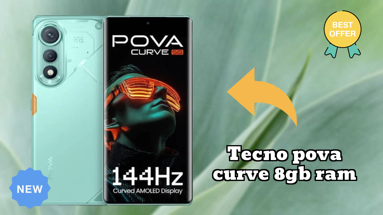 Tecno Pova Curve 8GB RAM Display Technology: AMOLED Explained