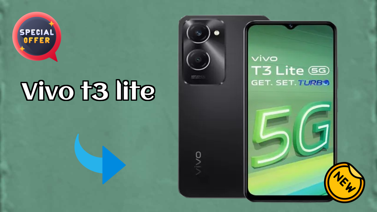 Vivo T3 Lite Price Drop: Available at Just ₹10,499