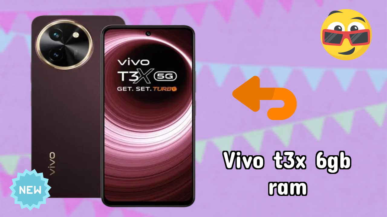 Vivo T3x 6GB RAM Display Size: 6.72 Inches (17.07 Cm) Screen Review