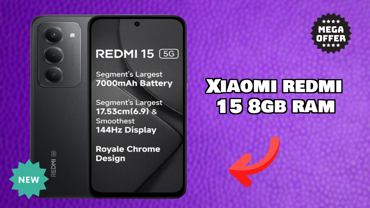 Xiaomi Redmi 15 8GB RAM Battery Review: 7000 MAh Endurance Test